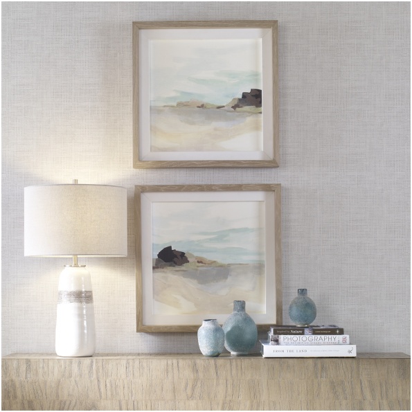 Uttermost Glacial Coast Framed Prints