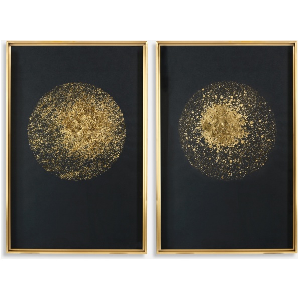 Gold Rondure-Modern Art