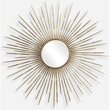 Golden-Starburst Mirror