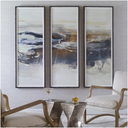 Uttermost Graphite Horizon Framed Prints