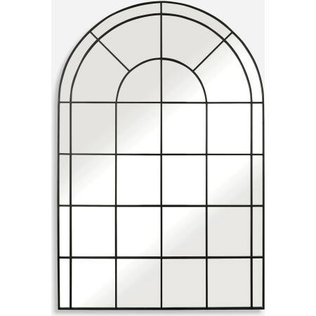 Grantola-Black Arch Iron Mirror