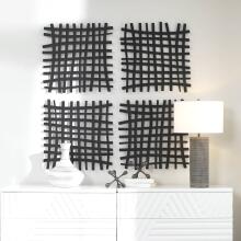 Gridlines-Metal Wall Art