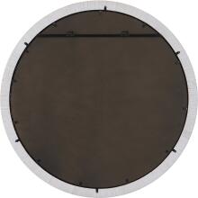 Granada-Whitewash Round Mirror