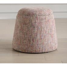 Gumdrop-Accent Stool & Ottoman