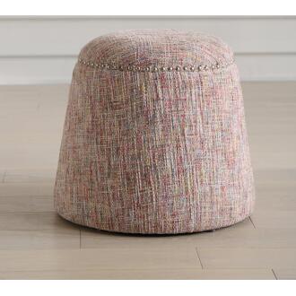 Uttermost Gumdrop Confetti Chenille Ottoman