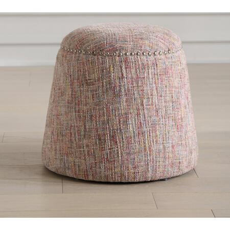 Uttermost Gumdrop Confetti Chenille Ottoman