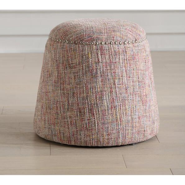 Uttermost Gumdrop Confetti Chenille Ottoman
