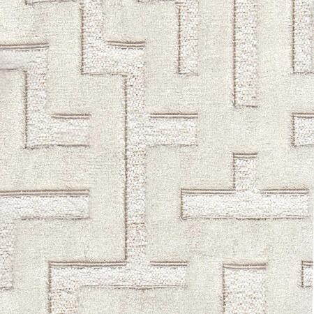 H-Blocks/Natural - Upholstery Only Fabric Suitable For Upholstery And Pillows Only.   - Cypress