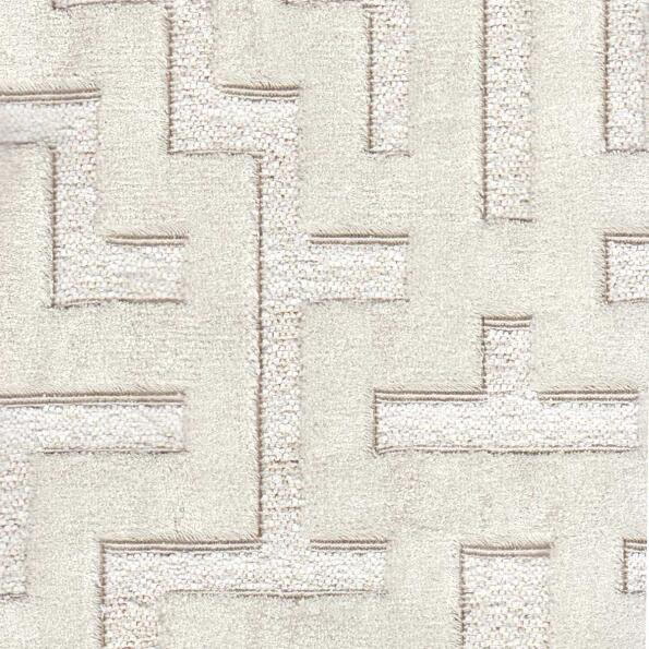 H-Blocks/Natural - Upholstery Only Fabric Suitable For Upholstery And Pillows Only.   - Cypress