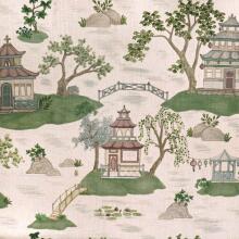 H-CHINTO/GREEN – Fabric