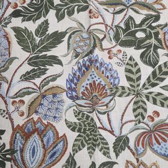 H-Fetch/Green - Prints Fabric Suitable For Drapery