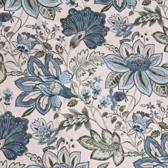 H-James/Turq - Prints Fabric Suitable For Drapery