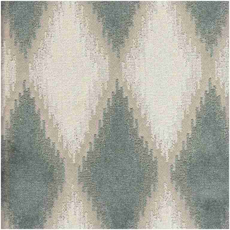 H-Tonya/Aqua - Upholstery Only Fabric Suitable For Upholstery And Pillows Only.   - Houston