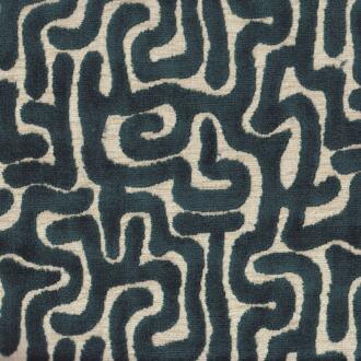 H-Trotts/Teal - Upholstery Only Fabric Suitable For Upholstery And Pillows Only.   - Ft Worth