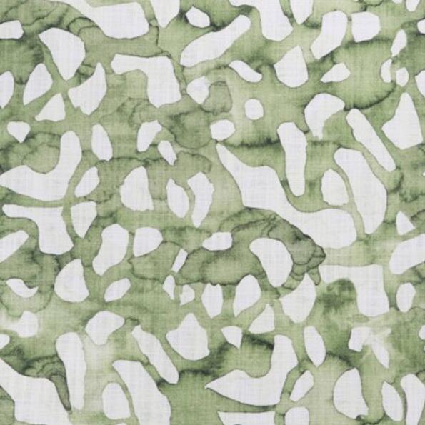 H-Waters/Green - Prints Fabric Suitable For Drapery