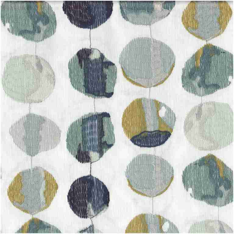 H-Zest/Blue - Upholstery Only Fabric Suitable For Upholstery And Pillows Only.   - Farmers Branch