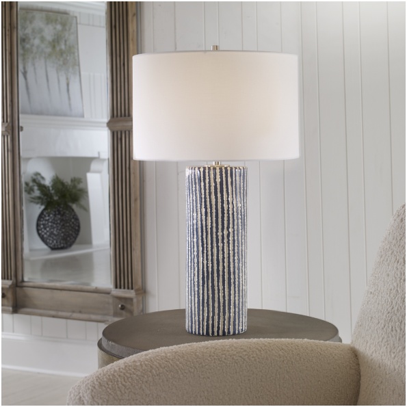 Uttermost Havana Blue Table Lamp