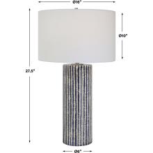 Havana-Blue Table Lamp