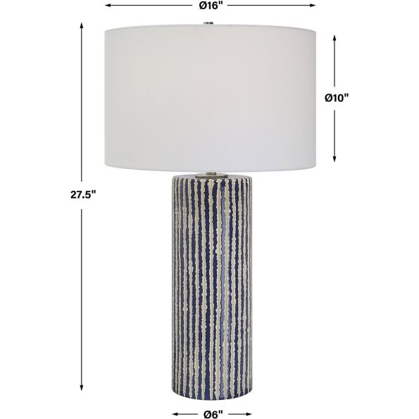 Havana Blue Table Lamp