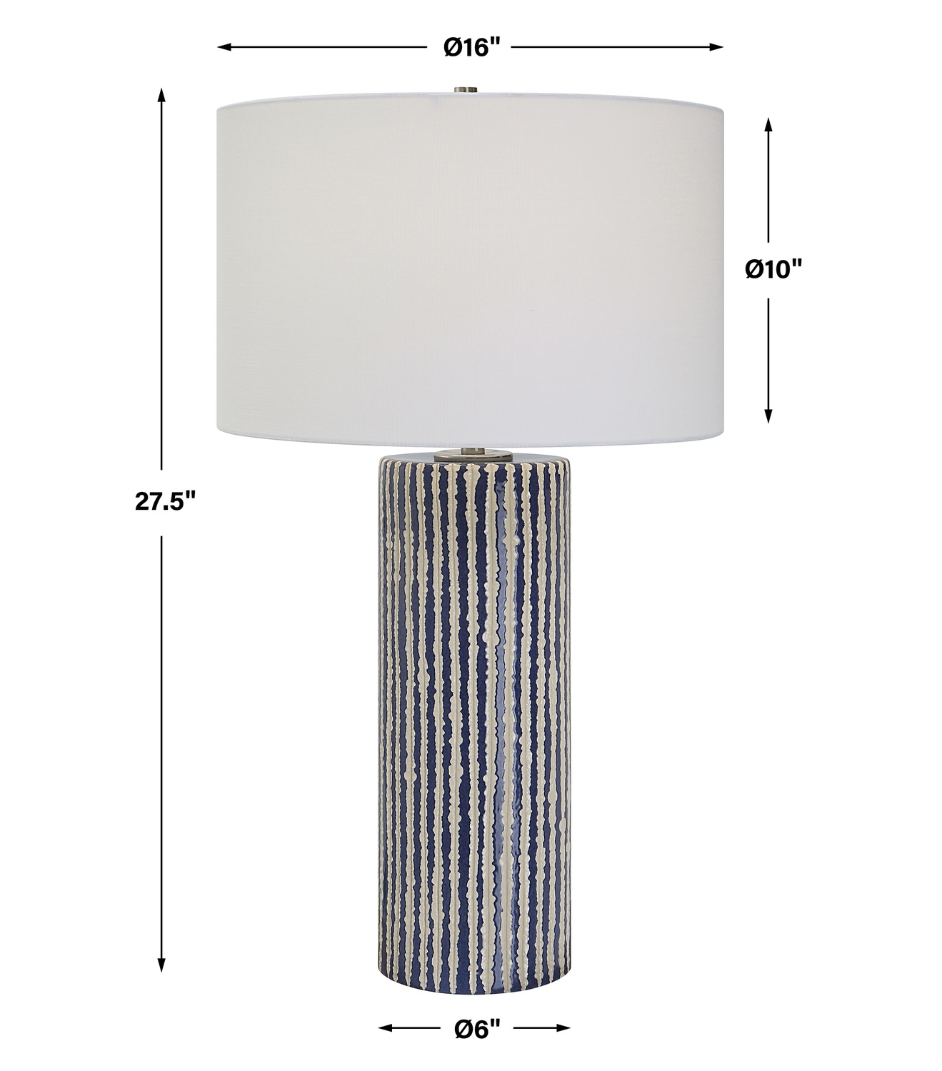 Havana-Blue Table Lamp