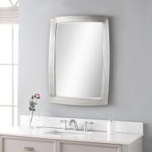 Haskill-Brushed Nickel Mirror