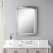 Haskill-Brushed Nickel Mirror