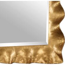 Haya-Scalloped Gold Mirror