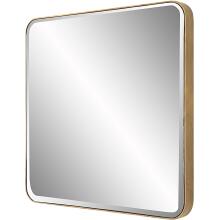 Hampshire-Square Gold Mirror