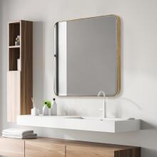 Hampshire-Square Gold Mirror