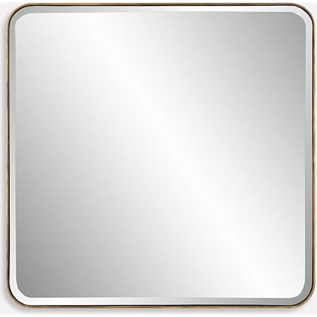 Hampshire-Square Gold Mirror