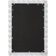 Haya-Scalloped White Mirror