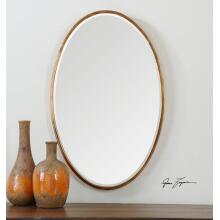 Herleva Oval-Gold Oval Mirrors