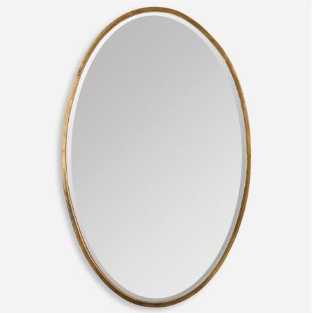 Herleva Oval-Gold Oval Mirrors