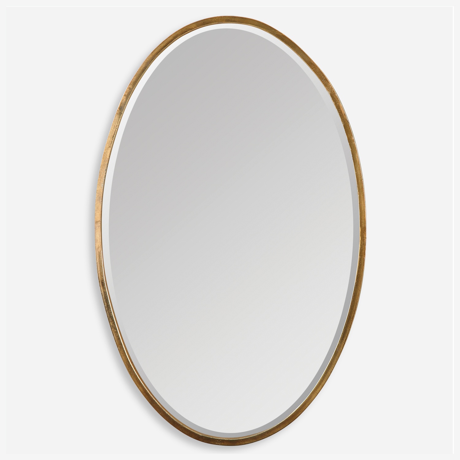 Herleva Oval-Gold Oval Mirrors
