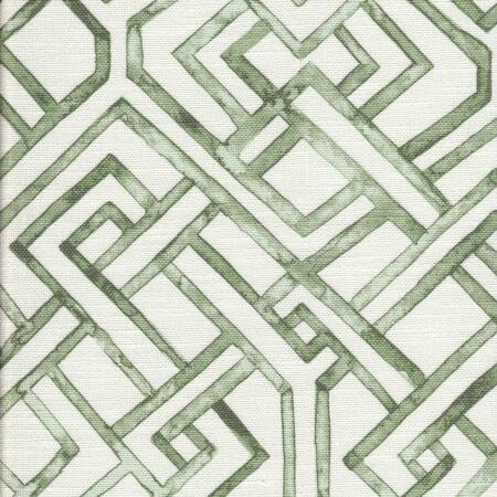 Herla/Green - Prints Fabric Suitable For Drapery