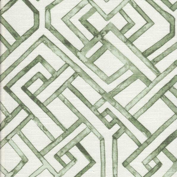 Herla/Green - Prints Fabric Suitable For Drapery