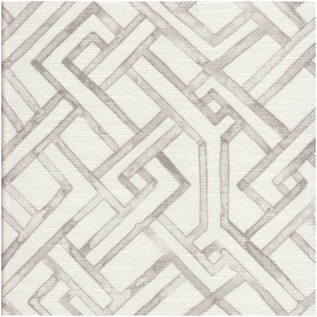 HERLA/TAUPE - Prints Fabric Suitable For Drapery