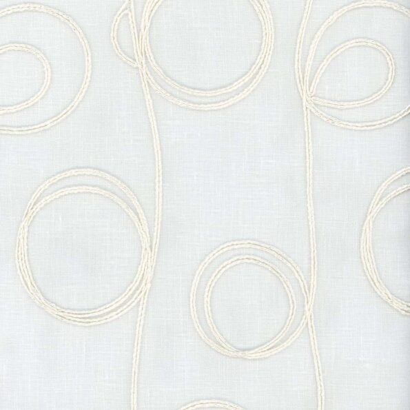 Hh-Ibiza/Ivory - Light Weight Fabric Suitable For Drapery Only - Farmers Branch