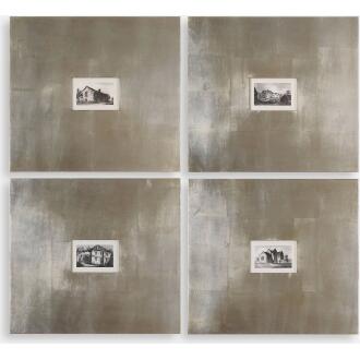 Historical Buildings-Vintage Art
