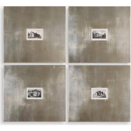 Historical Buildings-Vintage Art