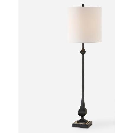Hightower-Black Buffet Lamp