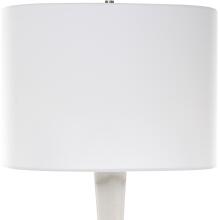 Hourglass-White Table Lamp