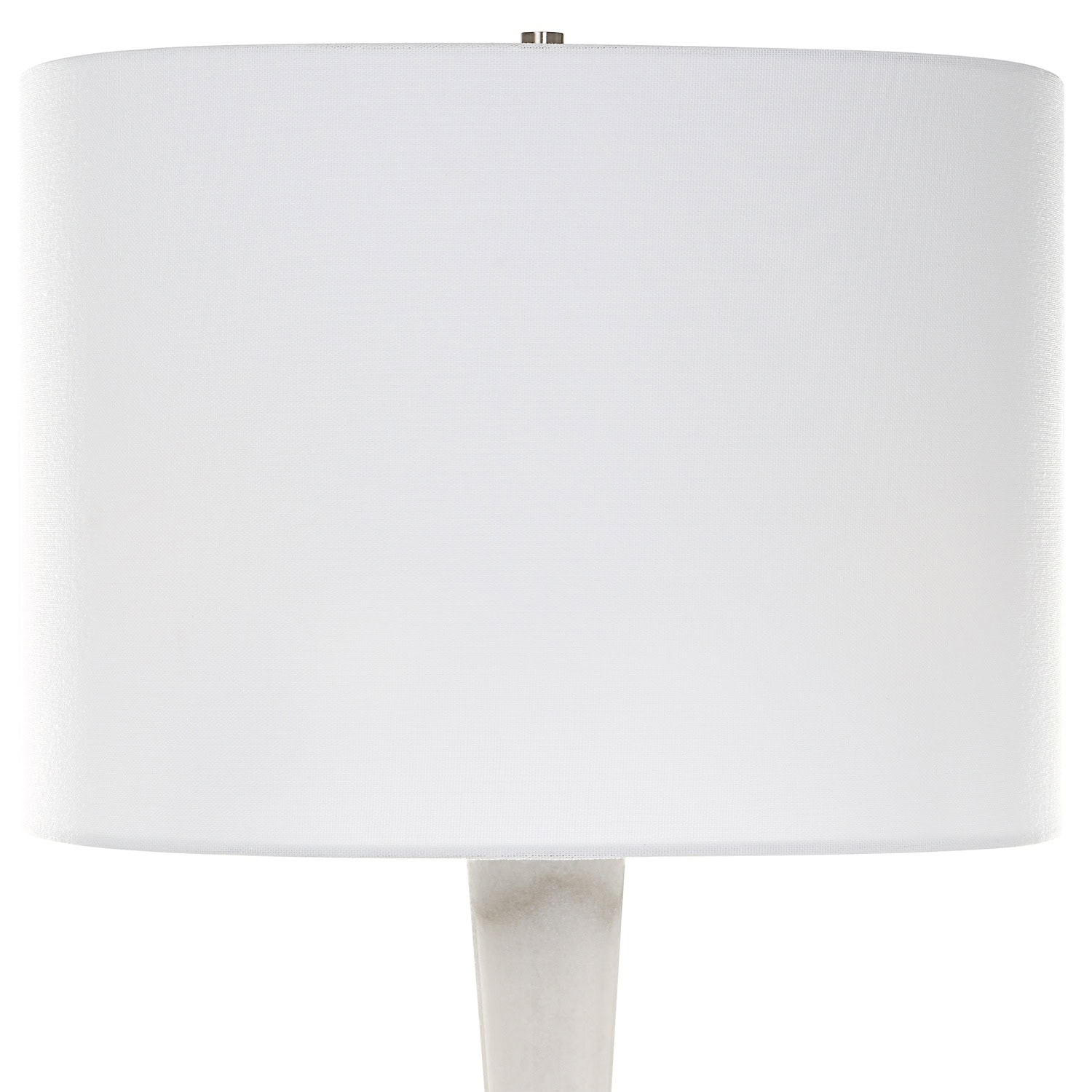 Hourglass-White Table Lamp