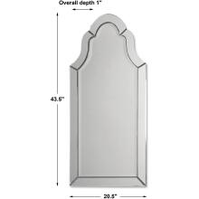 Hovan-Frameless Arch Vanity Mirrors