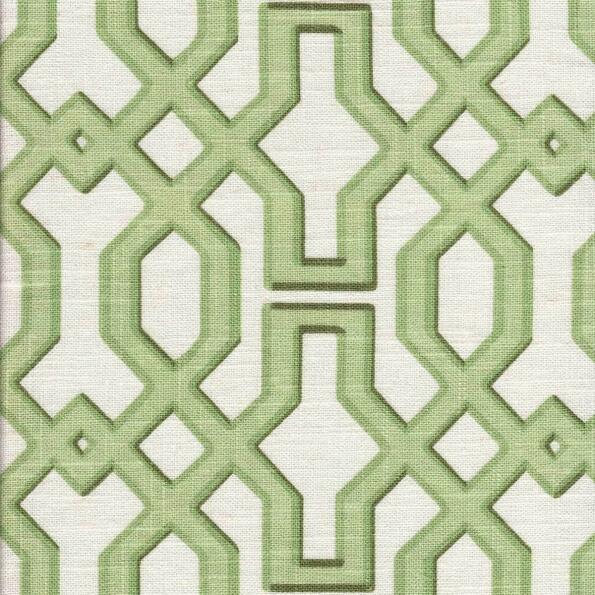 Hugh/Green - Prints Fabric Suitable For Drapery