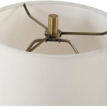 Indent-Travertine Accent Lamp