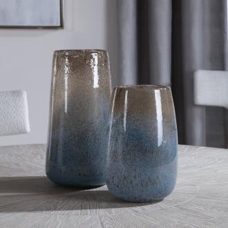 Uttermost Ione Seeded Glass Vases