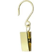 BRASS Iron Designs 1″ Metal ALLIGATOR CLIPS LG