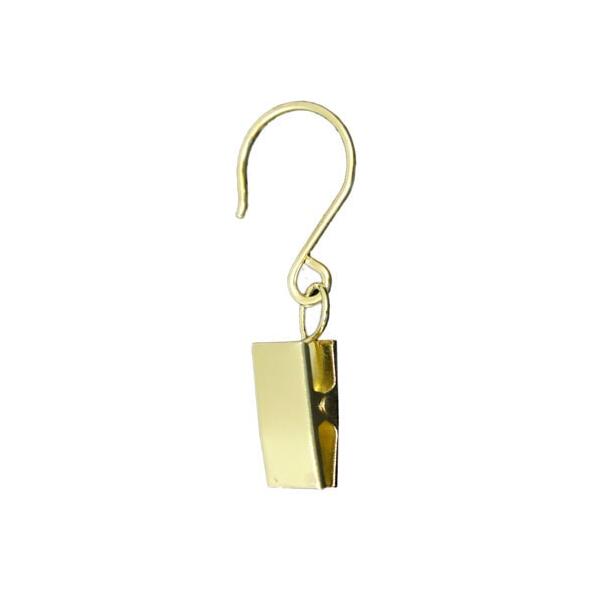 ALLIGATOR CLIPS LG/BRASS - Hardware Fabric  - Frisco