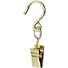 BRASS Iron Designs Metal ALLIGATOR CLIPS SM